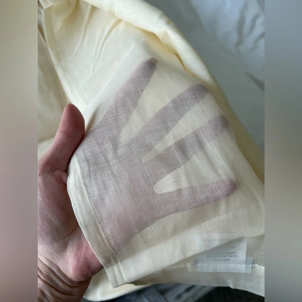 Pottery Barn | Classic Voile Sheer Drape Panel Cream 44” x 96